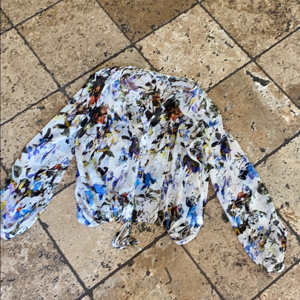 Elizabeth and James floral blouse